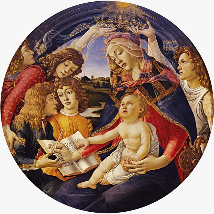 Sandro Botticelli Madonna del Magnificat (mk08) oil painting image